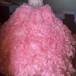 Pink Quinceañera Dress 