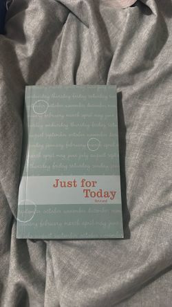 Just for today book