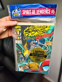Nice 👍!! Sealed Ghost Rider/Blaze: Spirits of Vengeance #5 (Pedigree Gold Edition)