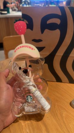 Starbucks pink cup