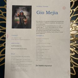 youth baseball personal trainer