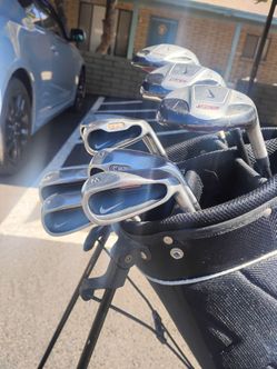 Golf Clubs! Nike CPR Hybrids & Iron Set!