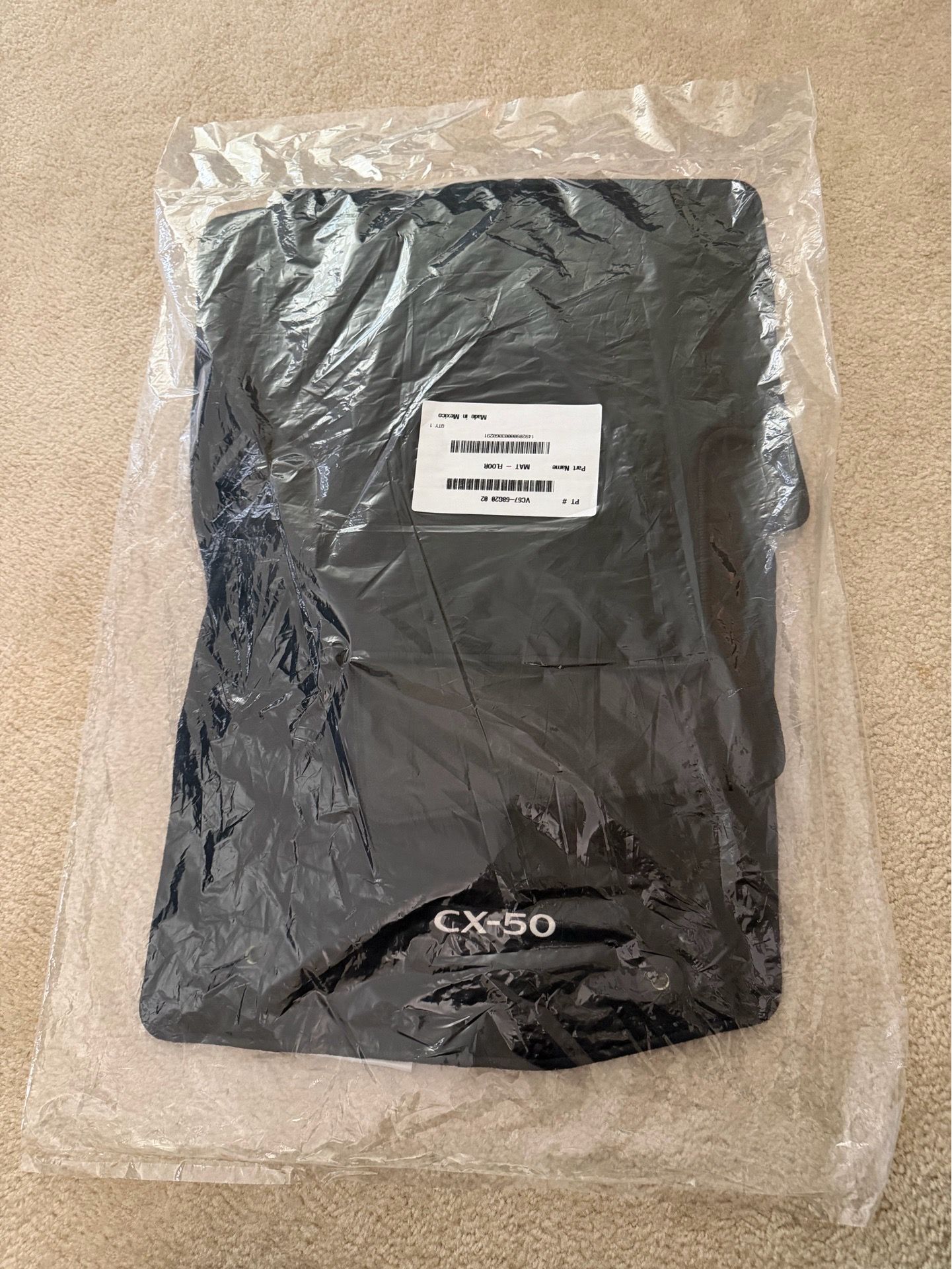 Mazda CX-50 Floor Mats - BRAND NEW/ SEALED -