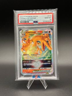 2023 POKEMON SWORD AND SHIELD CROWN ZENITH #019 CHARIZARD VSTAR CROWN ZENITH