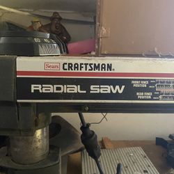 Sears Craftsman Radial Saw 10