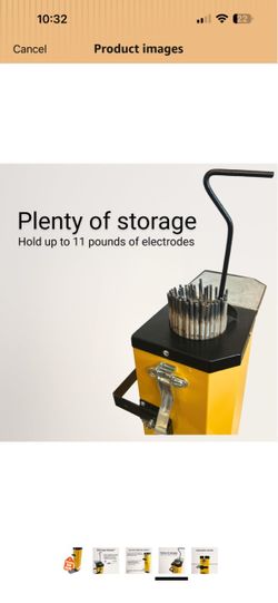 Welding Electrode Rod Holder Canister