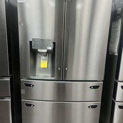 Appliances On Sale / Up To 60%OFF/ 4 Door Stainless Steel Refrigerator With Full Convert Drawer Was$4000
