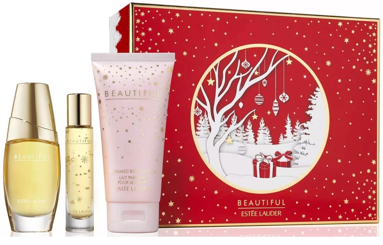 Brand New  Estee Lauder Beautiful Favorites Trio Fragrance Gift Set 3-Pc 