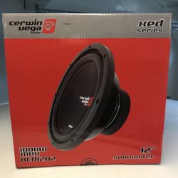 Cerwin Vega 12” Subwoofer XED Series 75 Each Brand New 