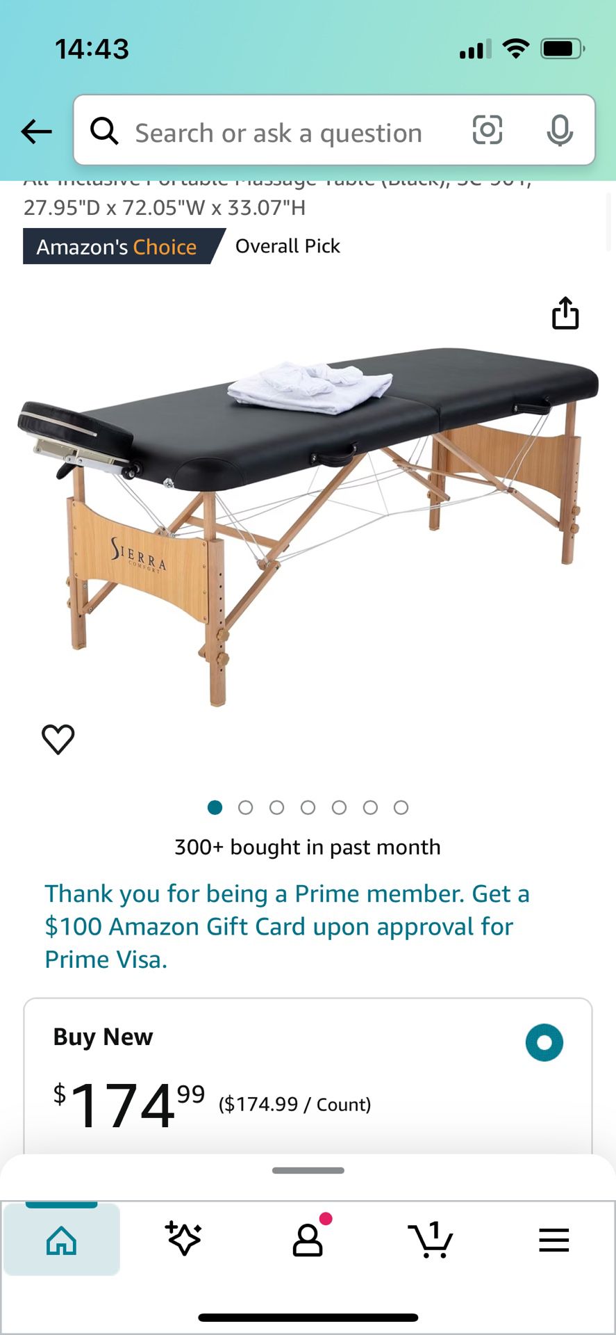 Massage / Chiropractic Table