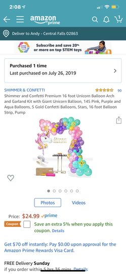 Unicorn ballon party
