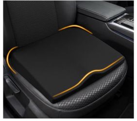 Black Car Seat Cushion