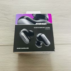 Bose QuietComfort Ultra True Wireless Noise Cancelling In-Ear Earbuds Black ( Brand New ) 