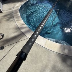 Daiwa Proteus 7’4” 80-130 Salt Water Fishing Rail Rods Two Great Shape.