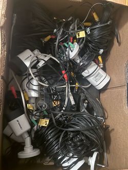 9x Defender 4K Ultra HD Wired Bullet Cameras (8 for the system + 1 extra included as a brand-new or free spare!)