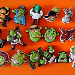 Shrek Jibbitz lot 
