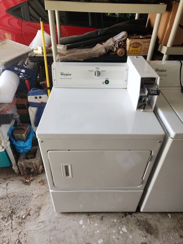 Whirlpool Coin Op Washer Dryer