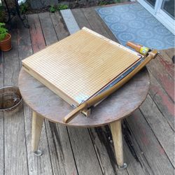 Ingento Large Wood Paper Cutter 