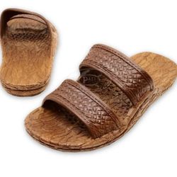 PALI HAWAII Kids Brown Jandal