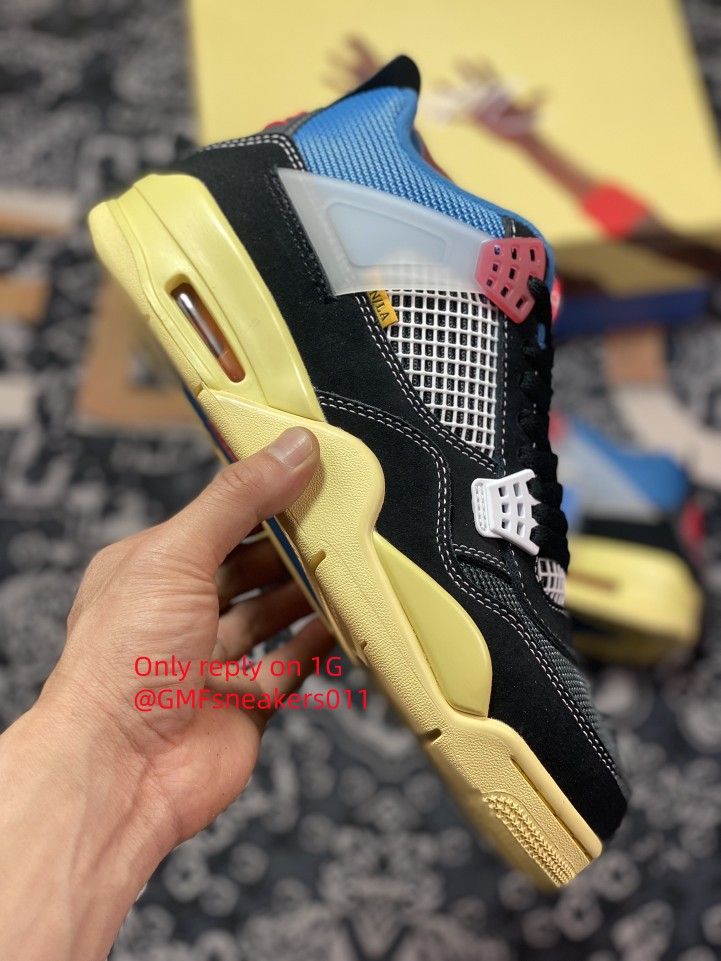 U.nion LA x Air Jordan 4 Retro 'Off Noir'