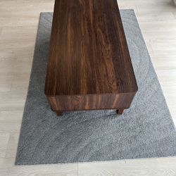 Coffee Table And Rug