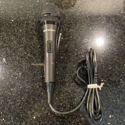 Emerson Microphone Karaoke with 3.5mm Jack, Black