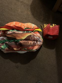Hamburger Suit And Fries Hat
