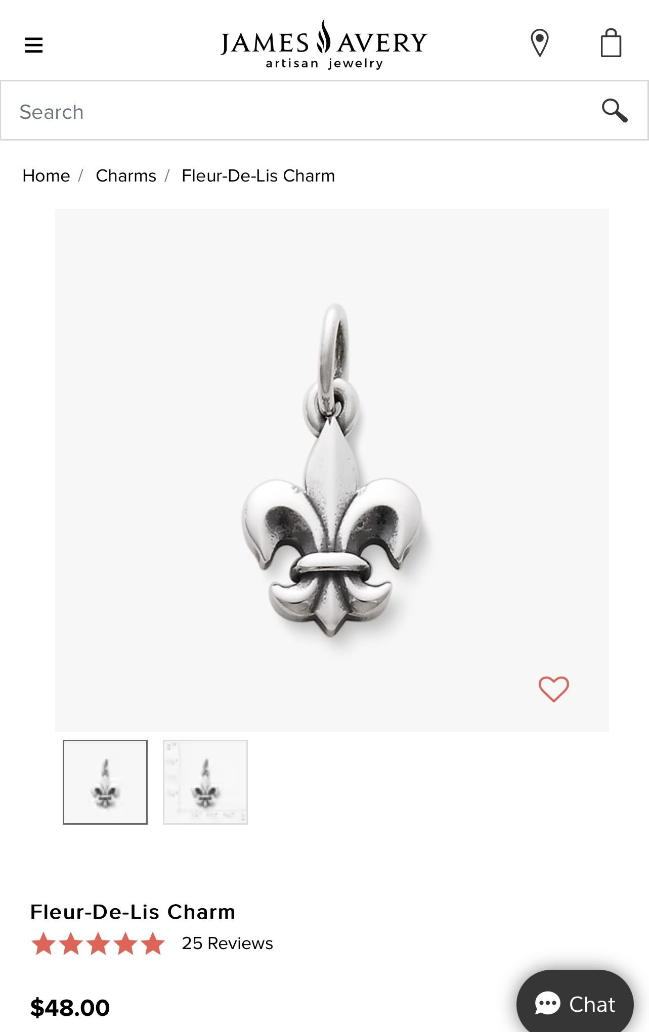 James Avery Charm