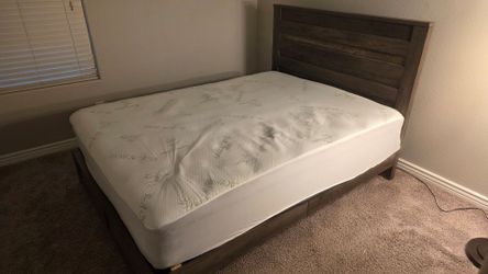 Queen bed and Mattress