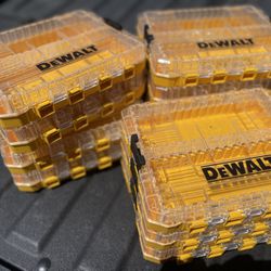 Two Dewalt Boxes 