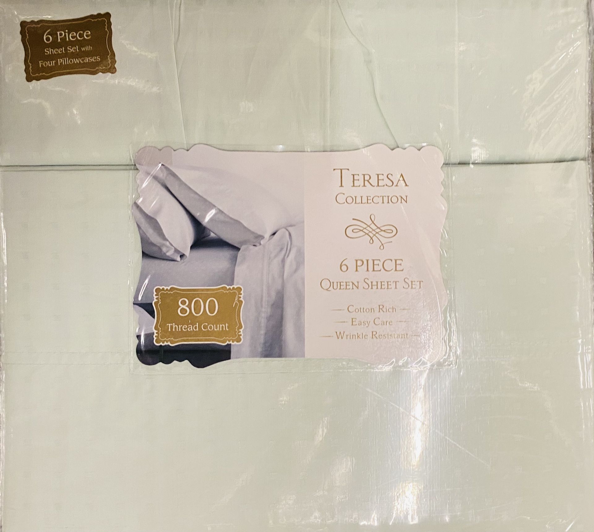 800 Thread Count Brand New Queen Size