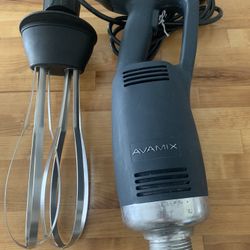 Ava mix Heavy Duty Commercial Immersion Blender With 10” Whisk