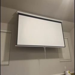 Foldable Projector Screen
