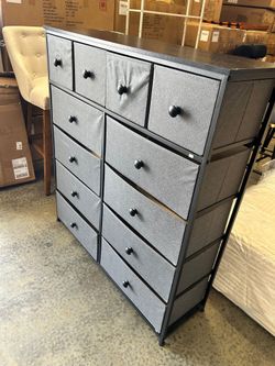 12-Drawer Storage Dresser / Bedroom Organizer