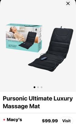 Snailax Heated Full Body Massage Mat