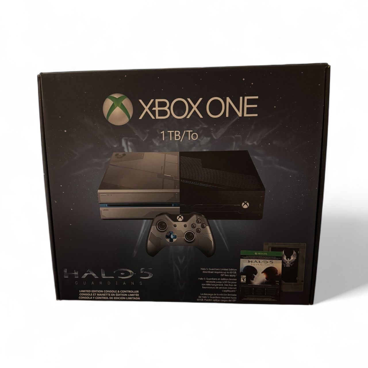 Xbox One Halo 5 Guardians 1TB Console + Original Box (No Accessories)