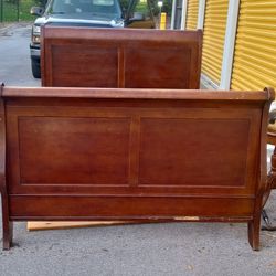 Old Sleigh Bed Nice