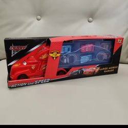 6pcs/Set Disney Pixar Cars Set Lightning Mcqueen Sally Carrera Figures Truck Cars Track Map Model Doll Children Puzzle Toy Gifts