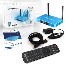 SUPERBOX • VSEEBOX • S7 MAX • S7 PRO • S7 ULTRA • V6 PLUS • V6 MAX • ELITE ULTRA SMART TV BOX • STREAMING DEVICE • 4K MEDIA PLAYER • ANDROID TV BOX • 