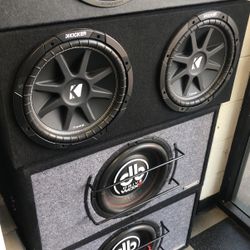 Dual Kicker 12 Inch Subwoofers In Box On Sale!