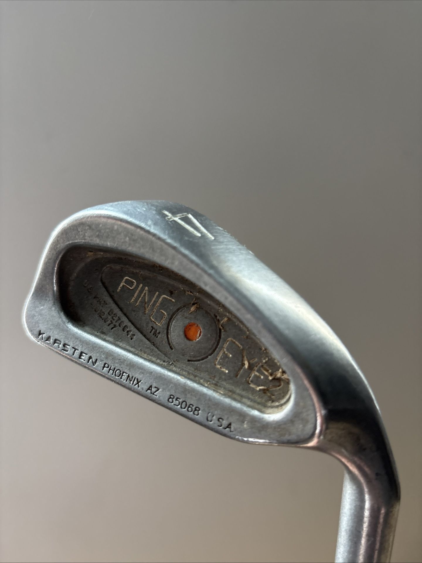 Ping Eye 2 Orange Dot 4 Iron ZZ Lite Steel Shaft Right Hand Golf Club