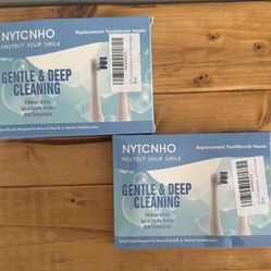 NYTCNHO Replacement Toothbrush Heads 2-4pks