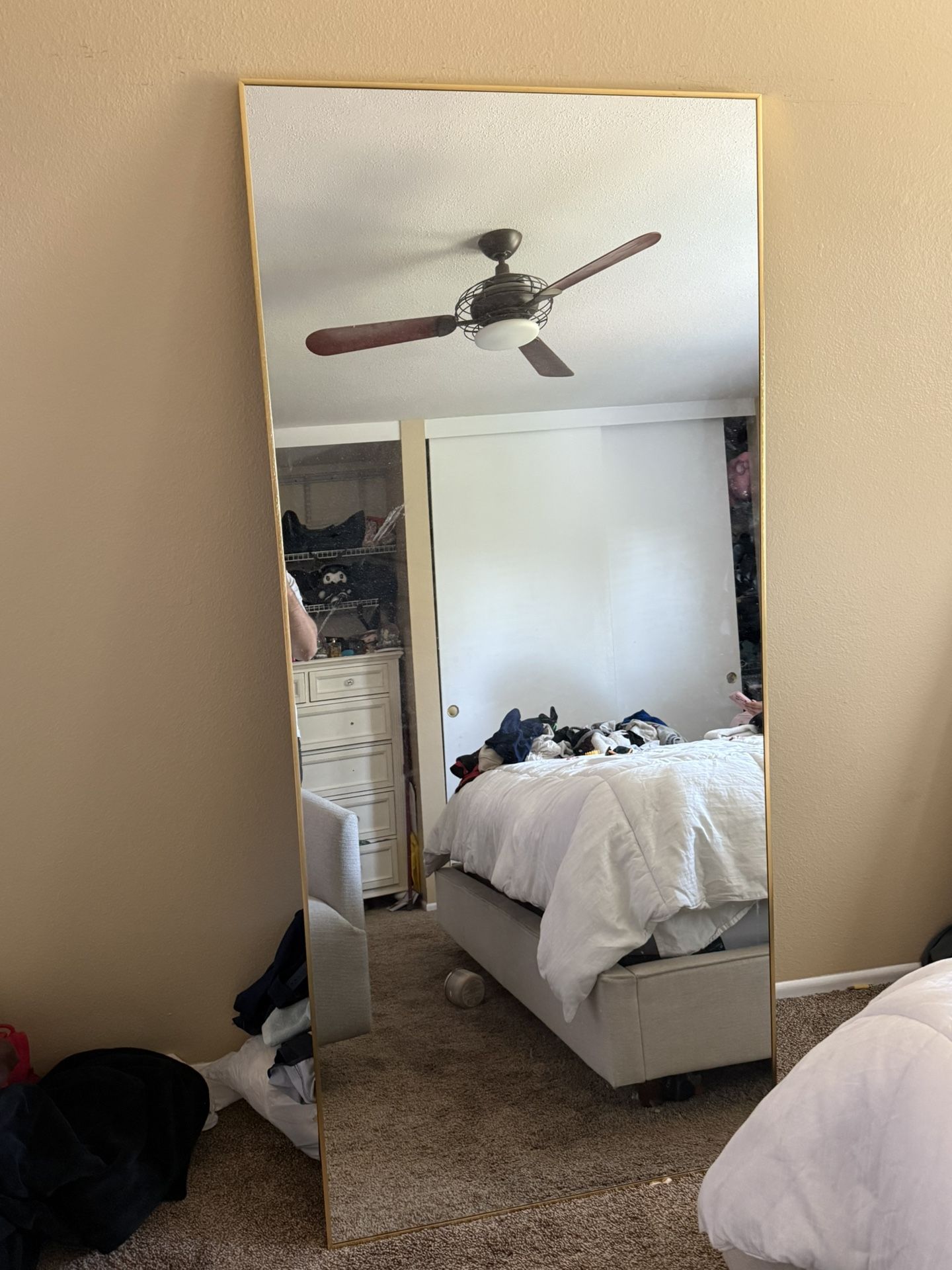 Large Bedroom Mirror, 71” Tall 32” Wide