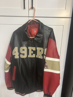 49er bomber Leather Jacket
