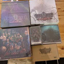 Cthulhu Death May Die Board Game: R'lyeh Rising KS Pledge 2019