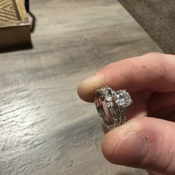 Engagement Ring And Wedding Band