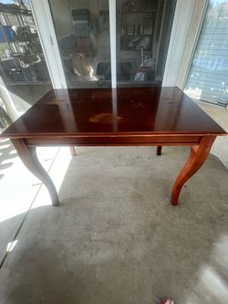 Table and chairs
