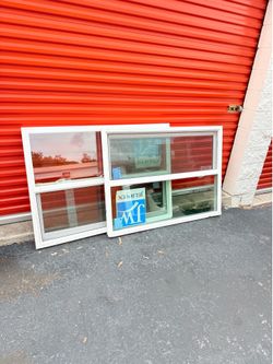 JELD-WEN V-2500 51-7/8-in x 37-1/8-in White Exterior White Interior Vinyl Replacement Single Hung Window