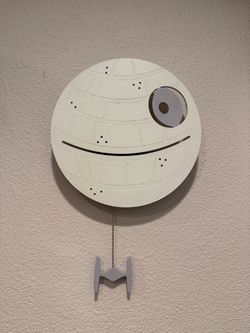 Star Wars Death Star LED Light-Up Wall Decor/Art