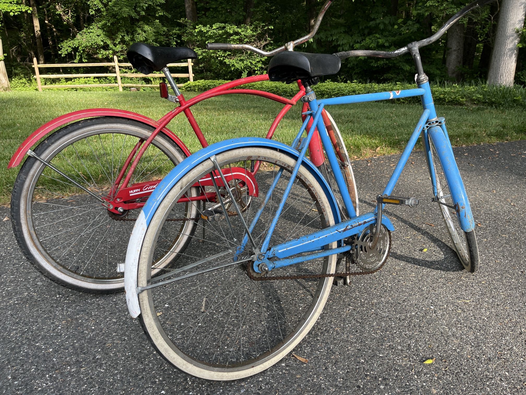 Vintage Sears and Huffy cruiser bikes, $100 for both